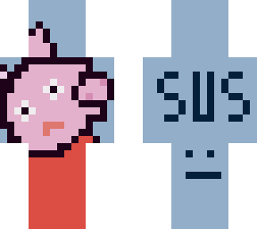 peppa thinks your sus