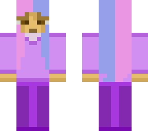 pink and blue school girl