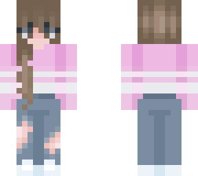 pink sweater