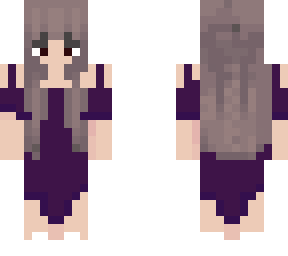 purple dress
