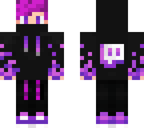 purple fire boy
