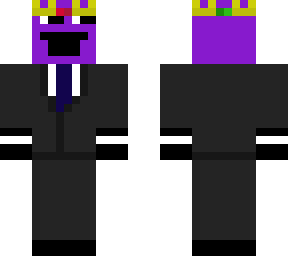 purple guy with a suit