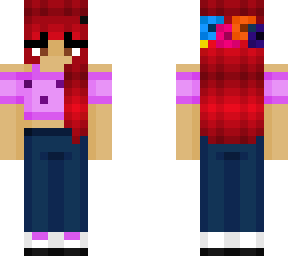 re creation on my first ever skin :>