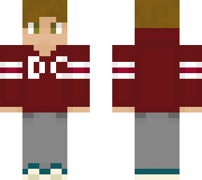 red hoodie