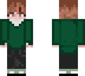 soft boy in green jumper