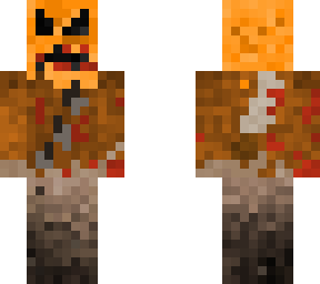 spooky scary pumpkin man