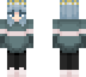 sweater and crown idk