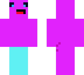 the pink man