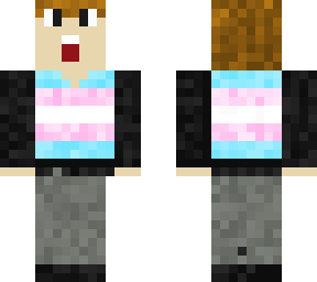 trans pride skin