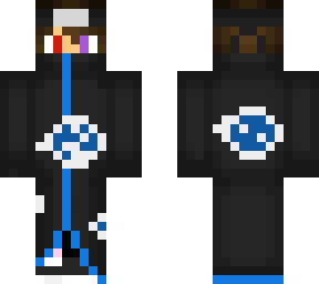 zz with blue akatsuki and eye