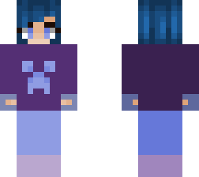 ~ purple creeper girl ~
