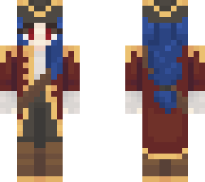 a pirate skin for my sister