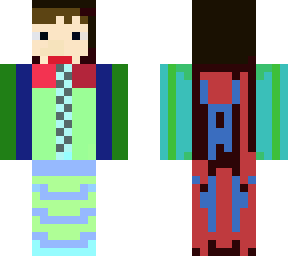 a rainbow guy