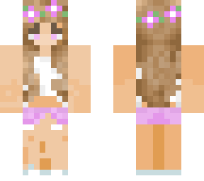 beach girl pink version