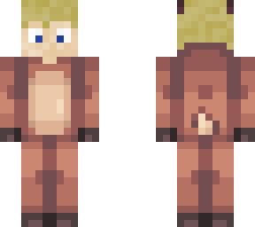 blond boy reindeer