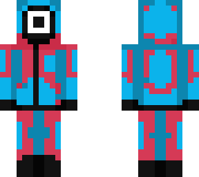 blue and red guard