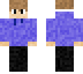 blue hoodie boy