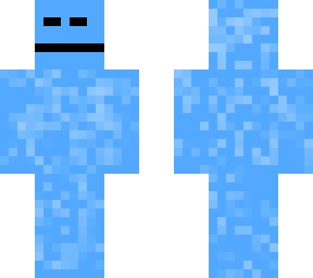 blue man