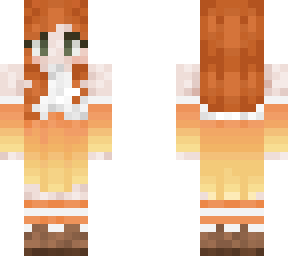 candy corn dress :3