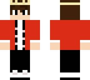 crown with red suit