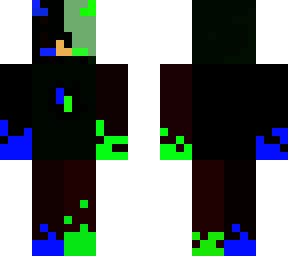 demonio verde y azul 01