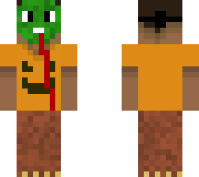 me as halloween zombie