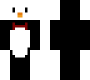 penguin with bow tie