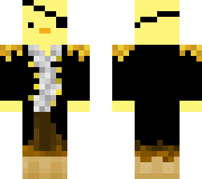 pirate duck with winter boots