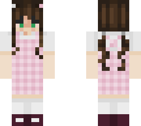 plaid pink