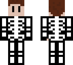running skeleton
