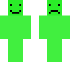 smile sad (lime color)
