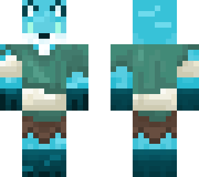 underwater fox