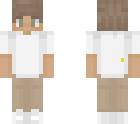 white shirt minecraft skin
