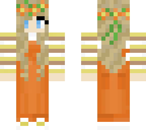 b-day fall girl skin