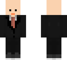baby face in suit