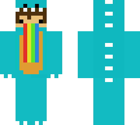 barfing dino