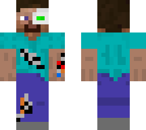 battle damaged robotic steve