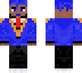 blue general dark skinned