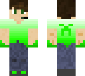 creeper gamer boy (fade shirt)