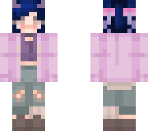cute purple sweater