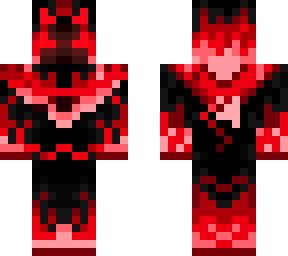 demon with hoodie