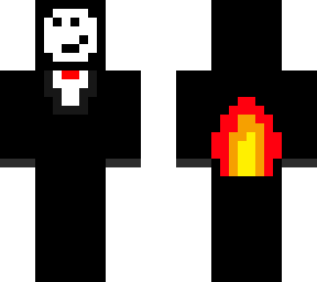 flaming suit