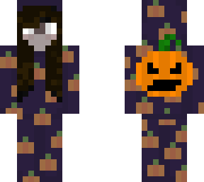 ghost pumpkin girl