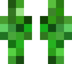 green 4x4 pixelated