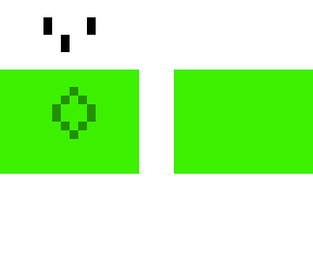 happy guy in a sweater (i got the emerald idea from a pmc skin creator