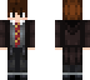 me in gryffindor suit
