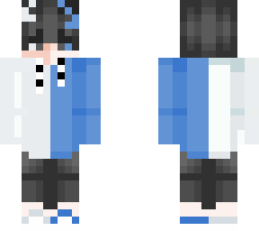 mr . blue white