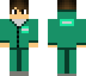 muhayr playz yt squid game minecraft skin