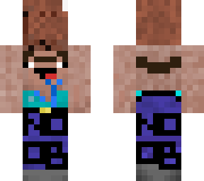 noob with dirt block