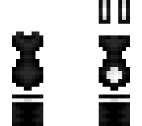 ob - black bunny outfit w/ boots